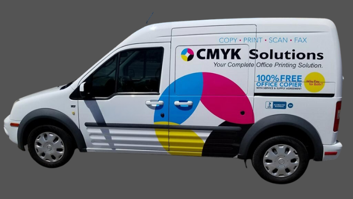 The CMWYK Solutions van